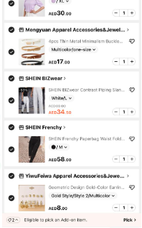 Shein New Order 18Products